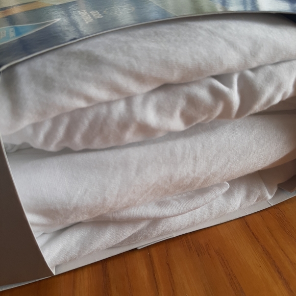 NEW Hanes Tagless V-Neck T-Shirts Comfortblend - Picture 6 of 7